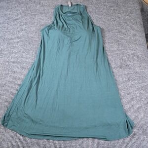 SHEBIRD The Tunic Built In Bra Black Tank Dress Size 9